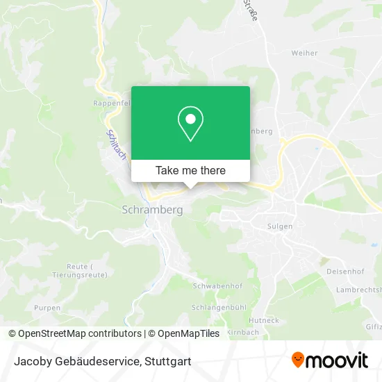 Карта Jacoby Gebäudeservice