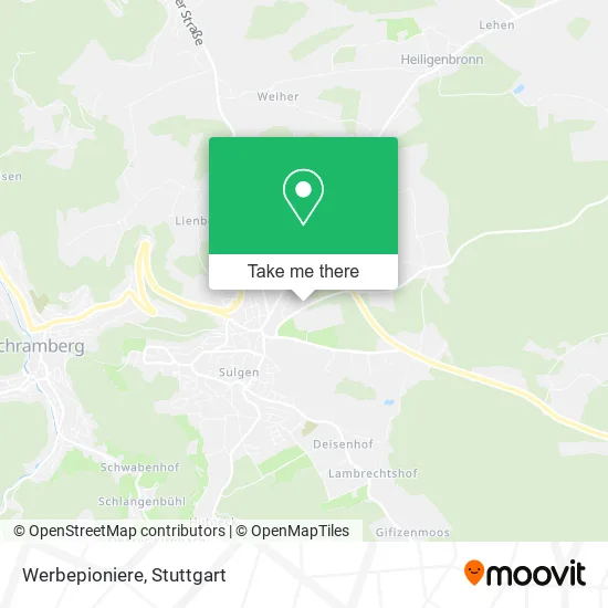 Карта Werbepioniere