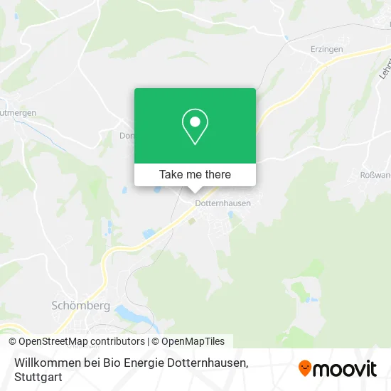 Карта Willkommen bei Bio Energie Dotternhausen