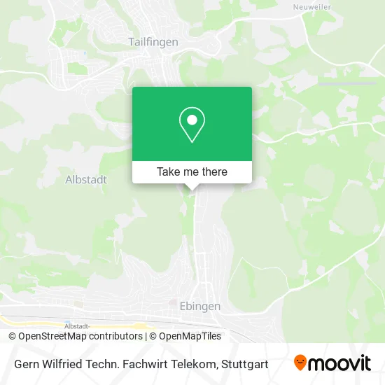 Карта Gern Wilfried Techn. Fachwirt Telekom