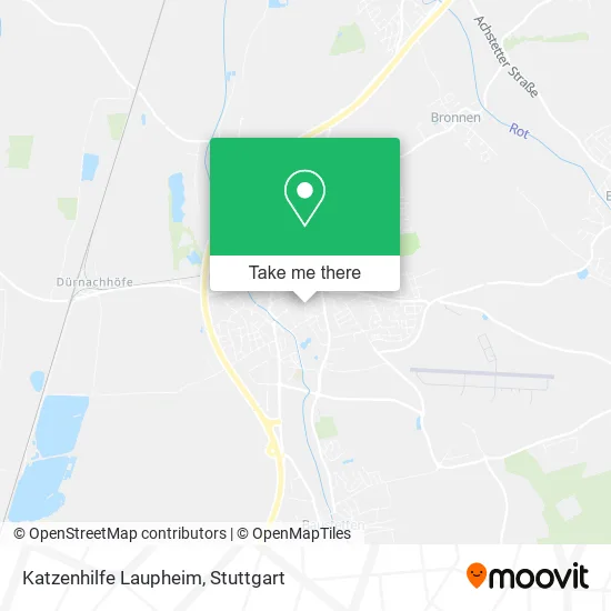 Карта Katzenhilfe Laupheim