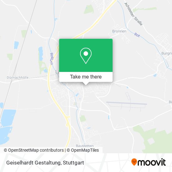 Карта Geiselhardt Gestaltung