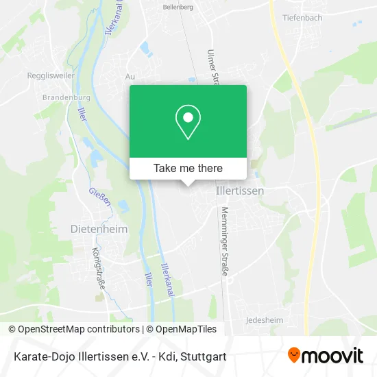 Карта Karate-Dojo Illertissen e.V. - Kdi