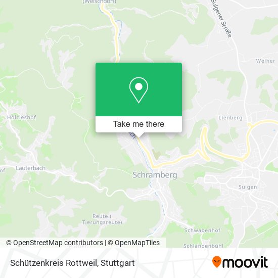 Schützenkreis Rottweil map