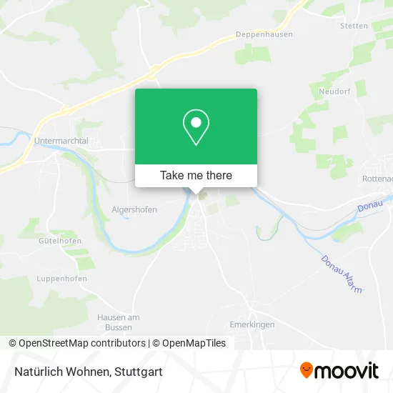 Карта Natürlich Wohnen