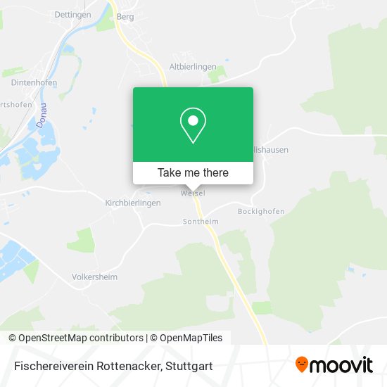 Fischereiverein Rottenacker map