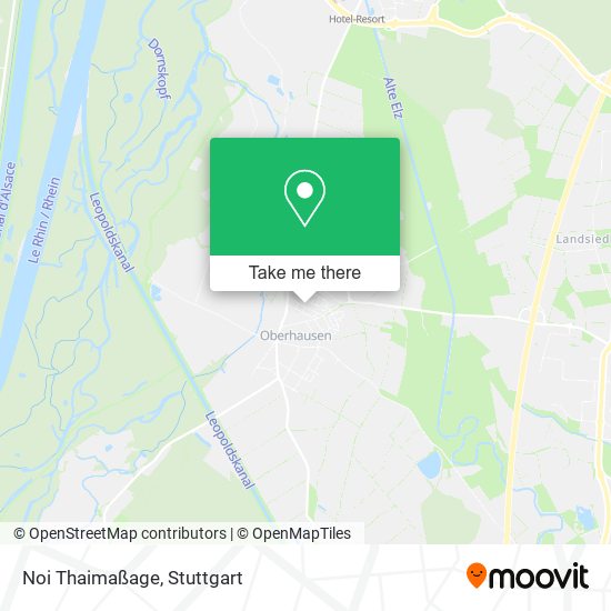 Карта Noi Thaimaßage