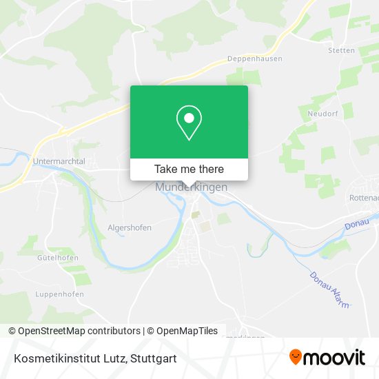 Kosmetikinstitut Lutz map