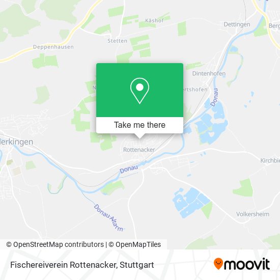 Fischereiverein Rottenacker map