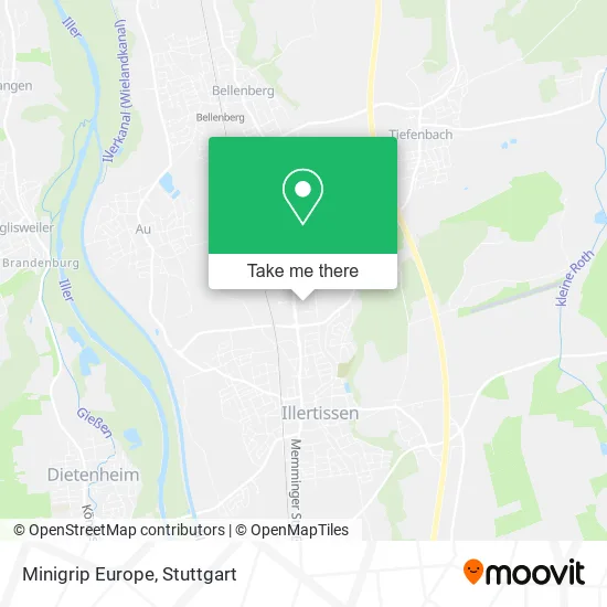 Карта Minigrip Europe