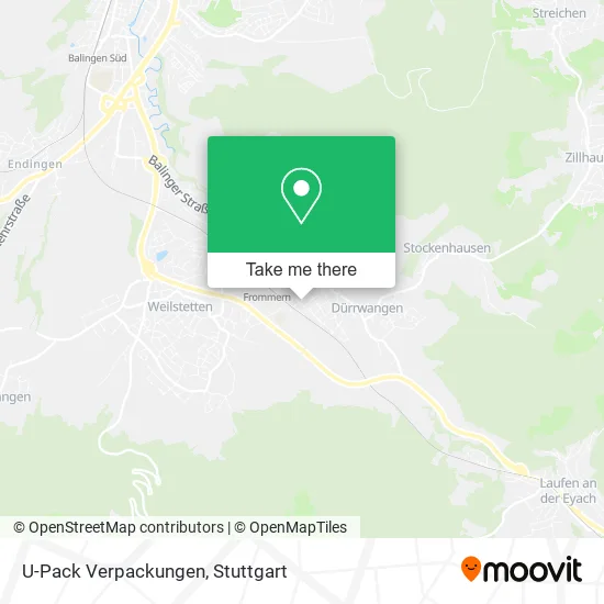 Карта U-Pack Verpackungen