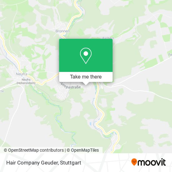 Карта Hair Company Geuder