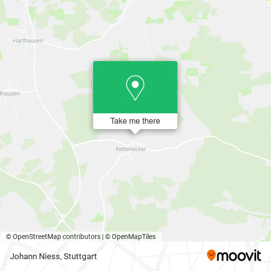 Карта Johann Niess