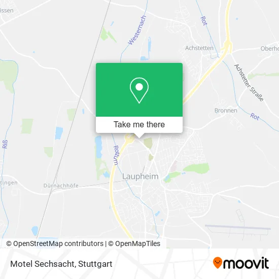 Карта Motel Sechsacht