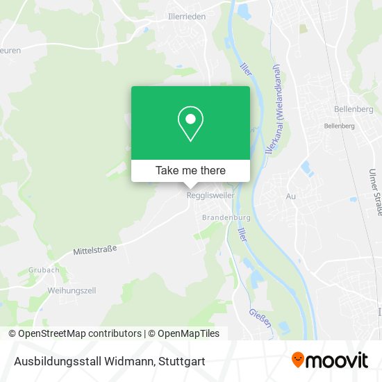 Ausbildungsstall Widmann map