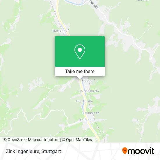 Карта Zink Ingenieure