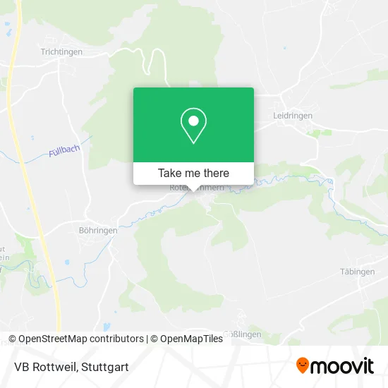 VB Rottweil map