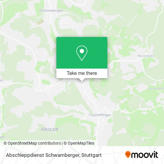 Abschleppdienst Schwamberger map