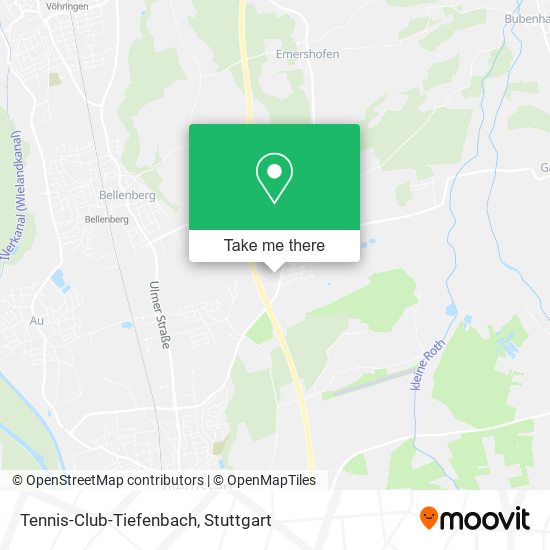 Tennis-Club-Tiefenbach map