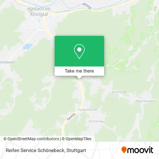 Карта Reifen Service Schönebeck