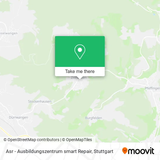 Карта Asr - Ausbildungszentrum smart Repair