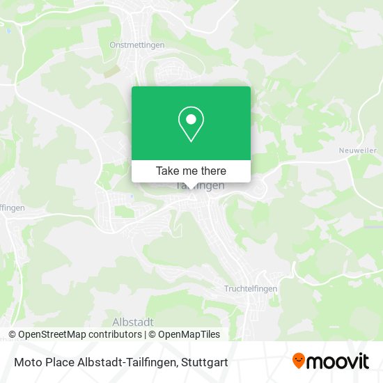 Moto Place Albstadt-Tailfingen map