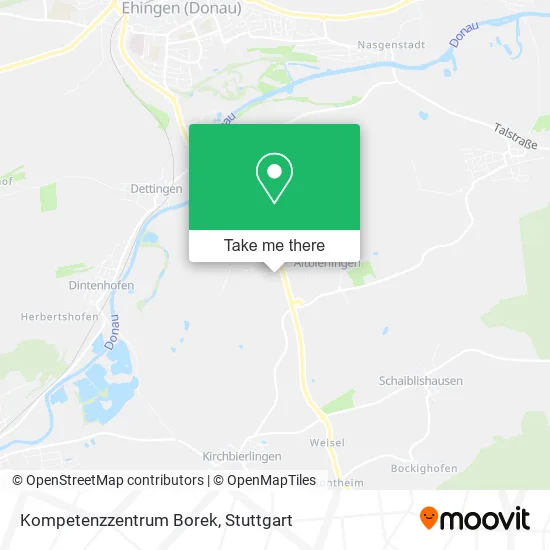 Карта Kompetenzzentrum Borek