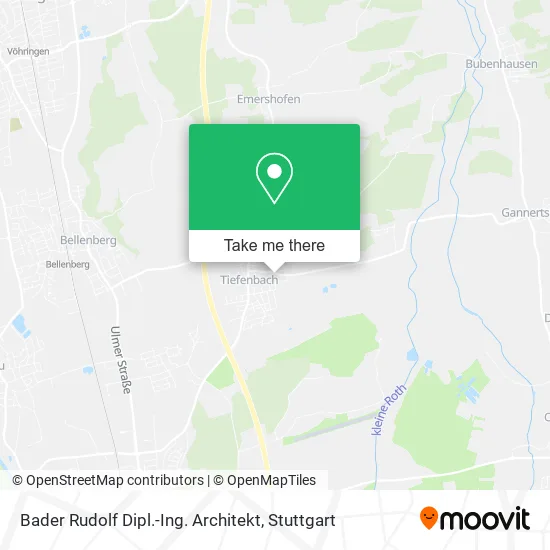 Карта Bader Rudolf Dipl.-Ing. Architekt