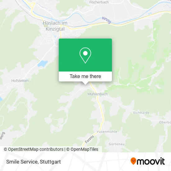 Smile Service map