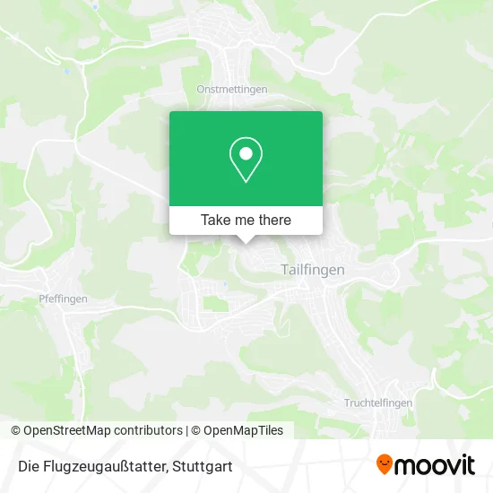 Карта Die Flugzeugaußtatter