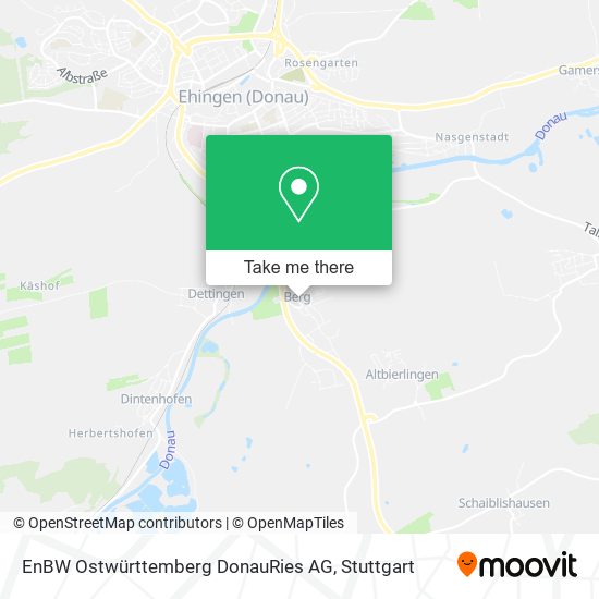 EnBW Ostwürttemberg DonauRies AG map