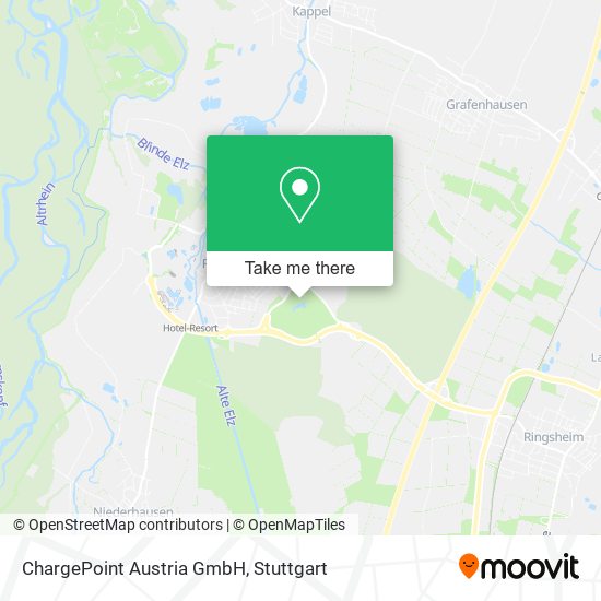ChargePoint Austria GmbH map