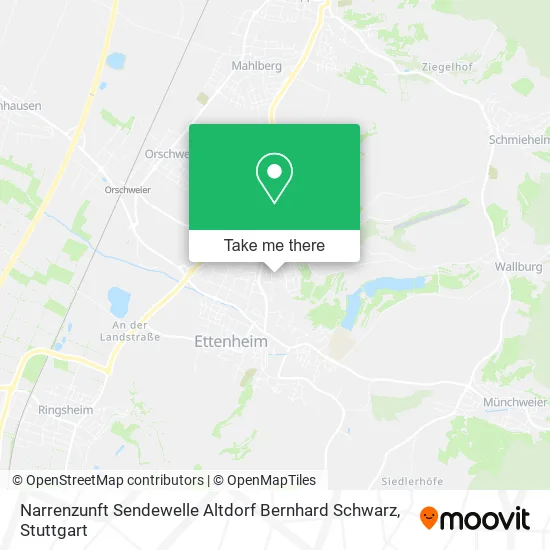 Карта Narrenzunft Sendewelle Altdorf Bernhard Schwarz