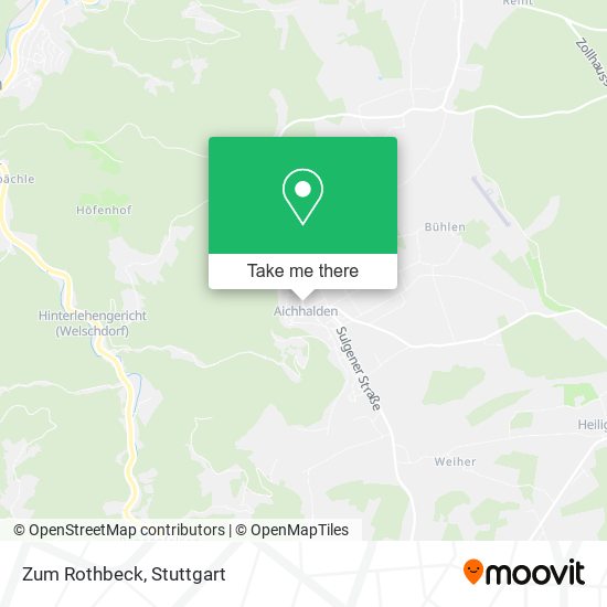 Карта Zum Rothbeck