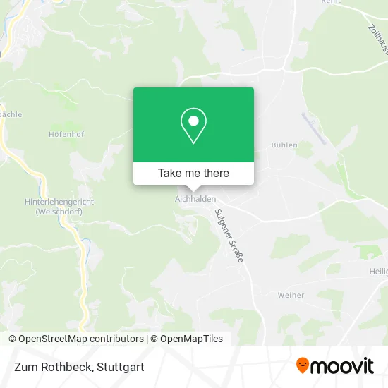 Карта Zum Rothbeck