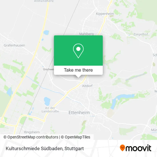 Карта Kulturschmiede Südbaden