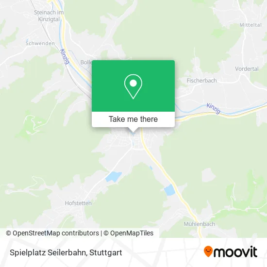Карта Spielplatz Seilerbahn