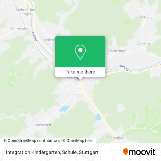 Карта Integration Kindergarten, Schule