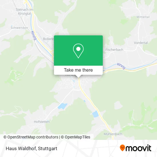 Карта Haus Waldhof