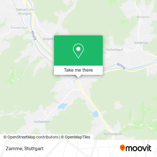 Карта Zamme