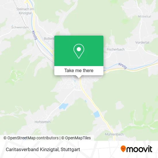 Карта Caritasverband Kinzigtal