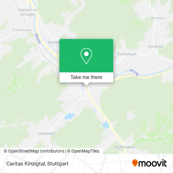 Карта Caritas Kinzigtal