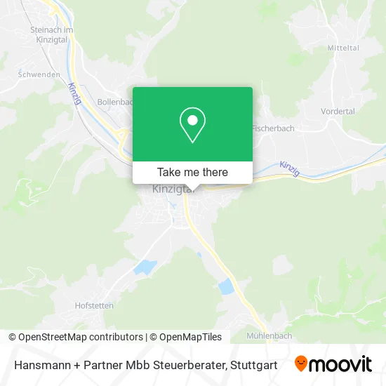 Карта Hansmann + Partner Mbb Steuerberater