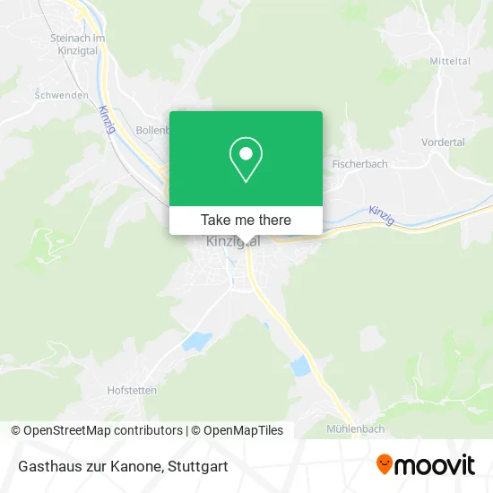 Карта Gasthaus zur Kanone