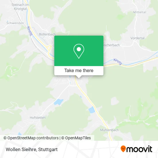 Карта Wollen Sieihre