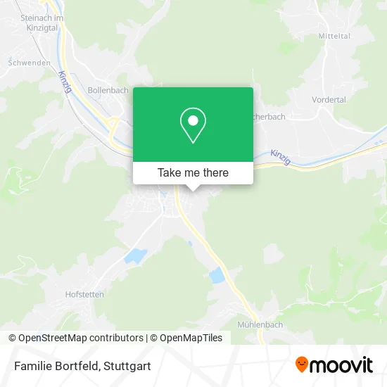 Карта Familie Bortfeld