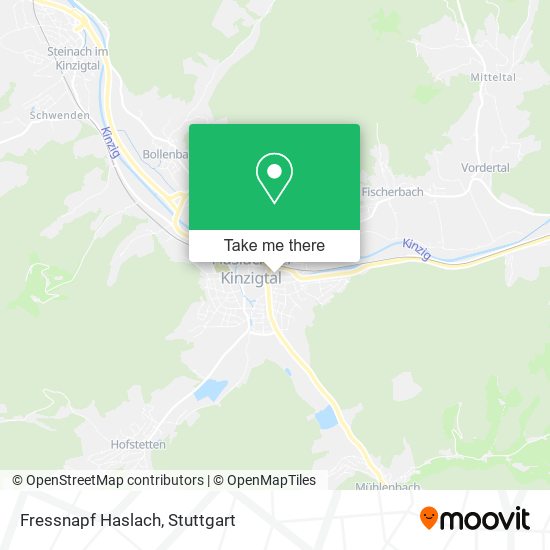 Fressnapf Haslach map