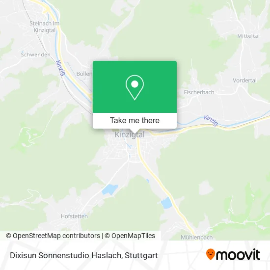 Карта Dixisun Sonnenstudio Haslach