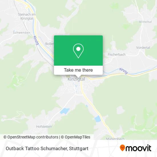 Карта Outback Tattoo Schumacher
