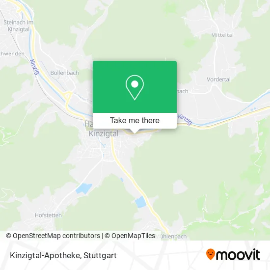 Карта Kinzigtal-Apotheke